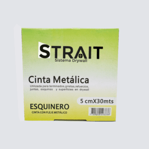 Cinta Metálica Esquinas de 30 Mts Zinc