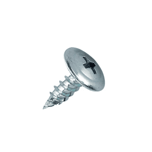 Tornillo 8 x 1/2 Punta aguda. Cabeza plana zinc